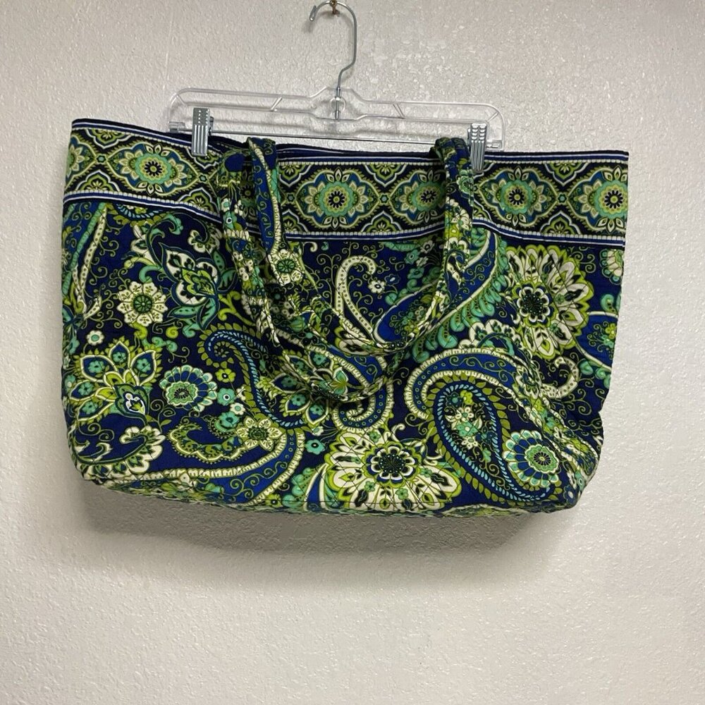 Vera Bradley Large Open Top Bag Rhythm & Blues